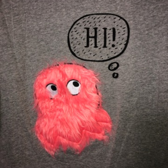 💥 BOGO NWT Long Slv Graphic Tee Size L 14 - Picture 4 of 6